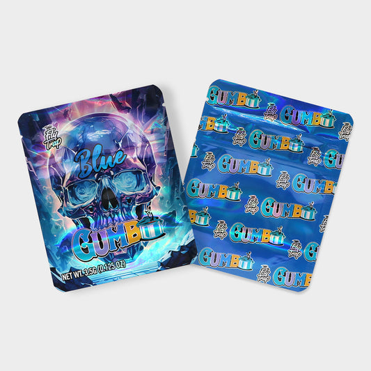 Gumb Blue 3.5G Mylar Bags