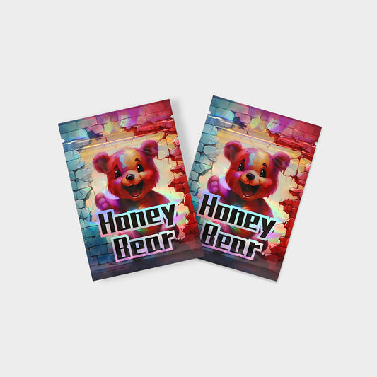 Honey Bear 1G Mylar Bags