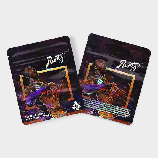 Runty 24 3.5G Mylar Bags