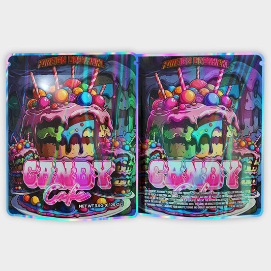 Candy Cake 3.5G Mylar Bags