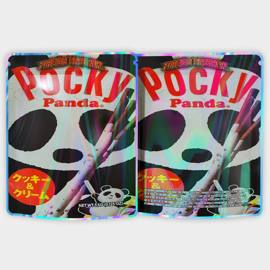 Pocky Panda 3.5G Mylar Bags