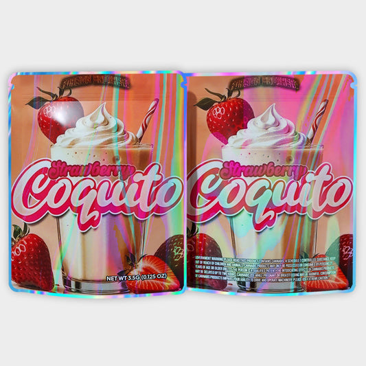 Strawberry Coquito 3.5G Mylar Bags