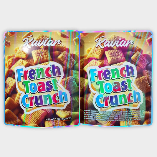 Kaviar French Toast Crunch 3.5G Mylar Bags