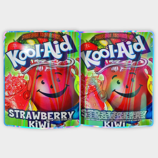 Kool Aid Strawberry Kiwi 3.5G Mylar Bags