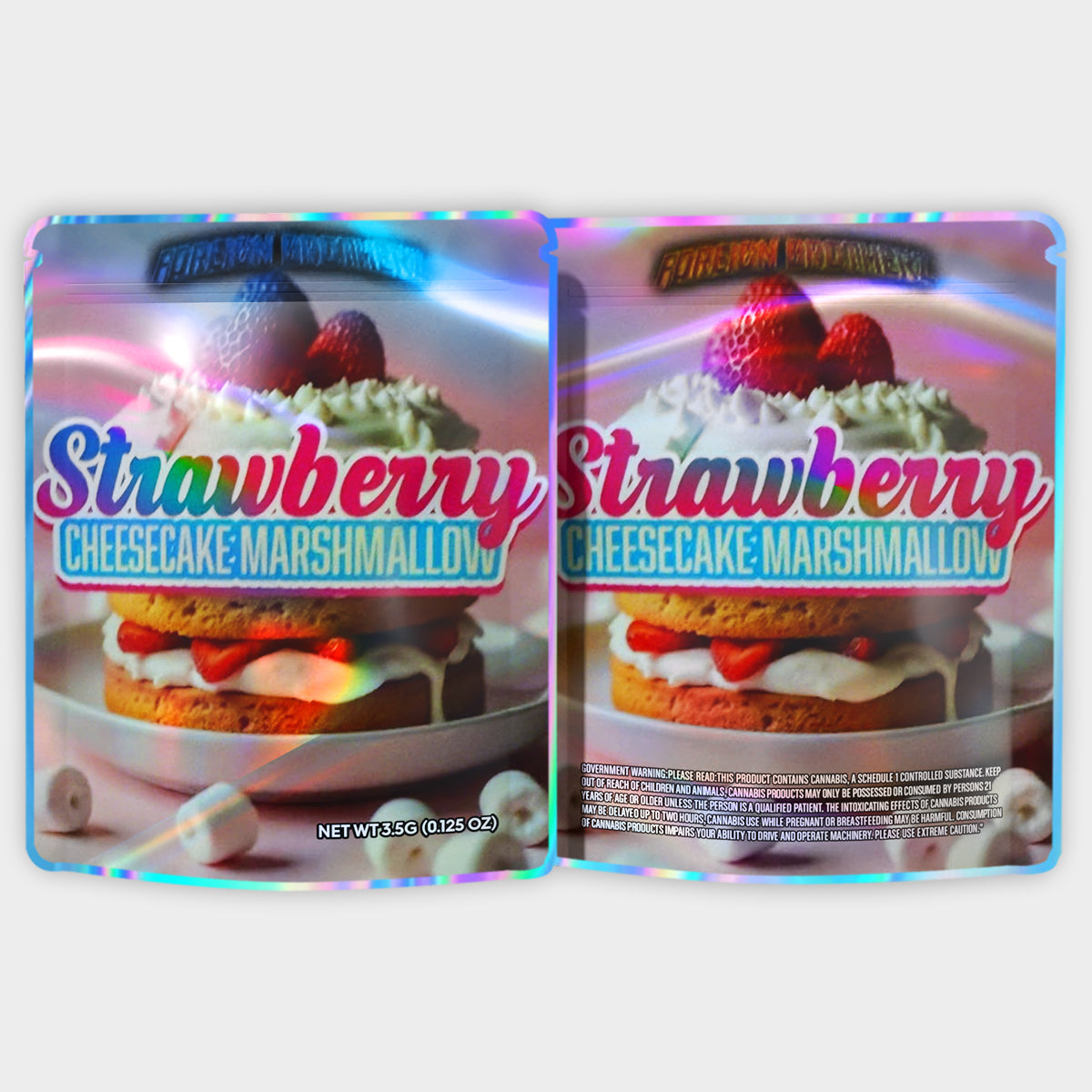 Strawberry Cheesecake Marshmallow 3.5G Mylar Bags