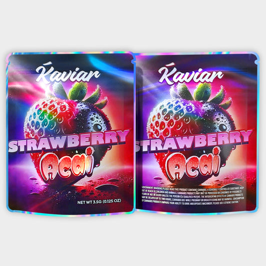 Kaviar Strawberry Acmi 3.5G Mylar Bags