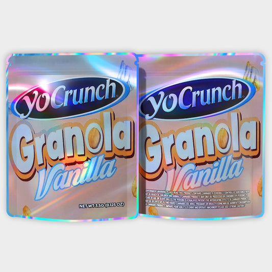 Yo Crunch Granola Vanilla 3.5G Mylar Bags