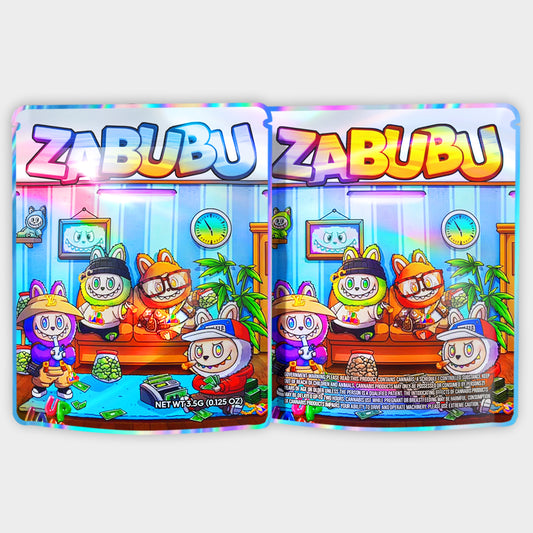 Zabubu 3.5G Mylar Bags