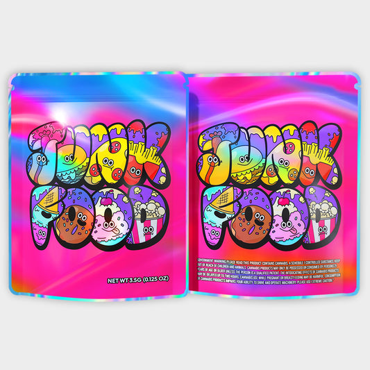 Junk Food 3.5G Mylar Bags