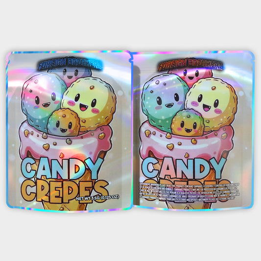 Candy Crepes 3.5G Mylar Bags