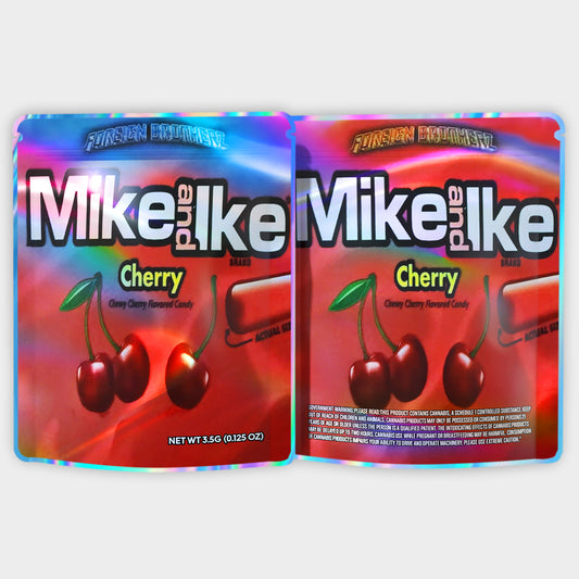 Milkepueike Cherry 3.5G Mylar Bags