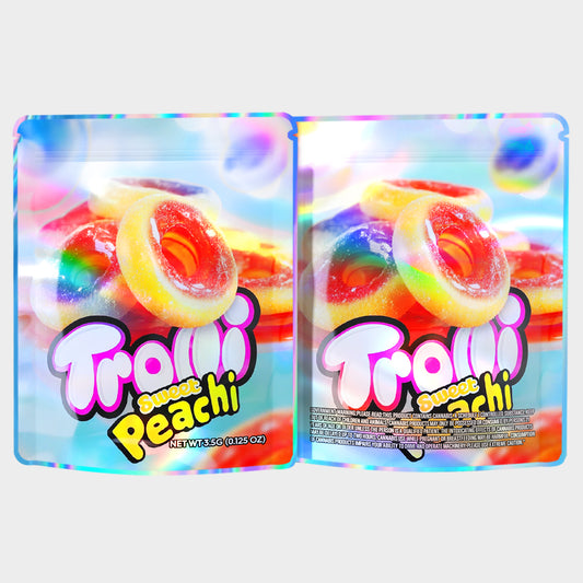 Trolli Sweet Peachi 3.5G Mylar Bags