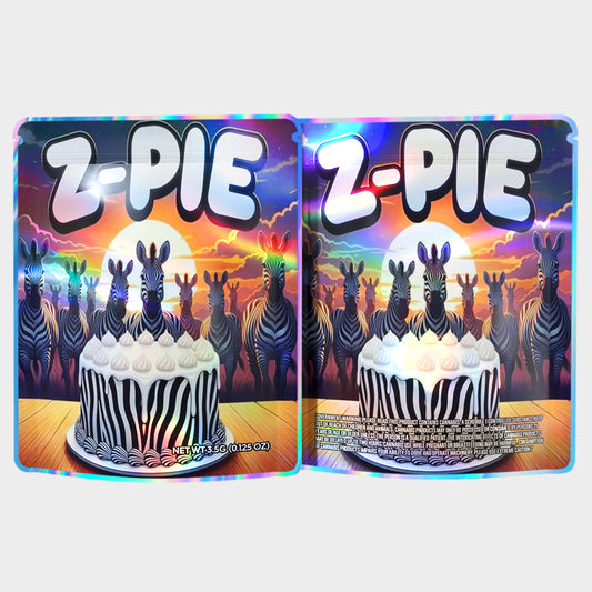 Z-Pie 3.5G Mylar Bags
