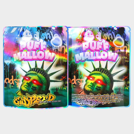 Puff Mallow 3.5G Mylar Bags