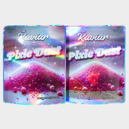 Kaviar Pixie Dust 3.5G Mylar Bags
