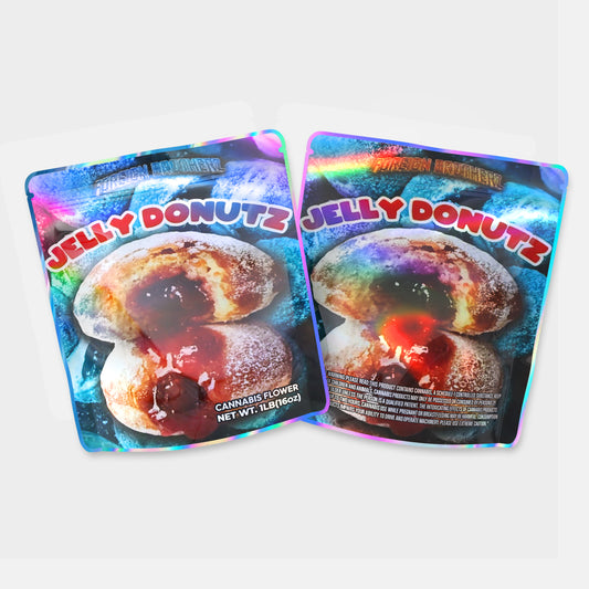 Jelly Donutz Mylar Bag 16 Oz (1lb)