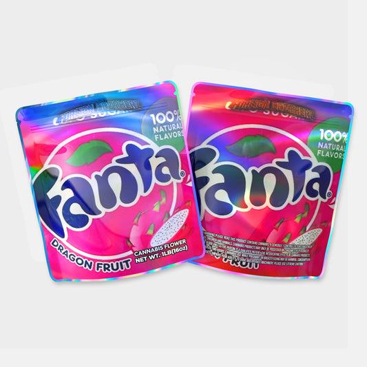 Fanta Dragon Fruit Mylar Bag 16 Oz (1lb)