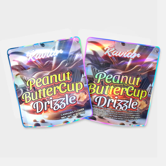 Peanut Butter Cup Driggle Mylar Bag 16 Oz (1lb)