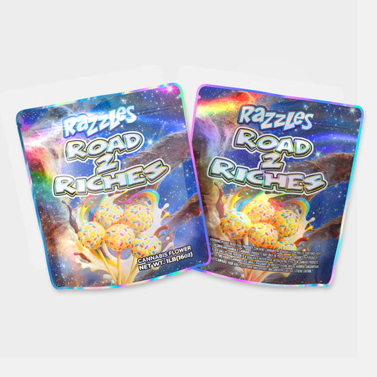 Razzles Road Riches Mylar Bag 16 Oz (1lb)
