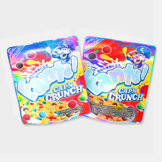 Fanta Cap'n Crunch Mylar Bag 16 Oz (1lb)