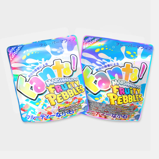 Fanta Marshmallow Fruity Pebbles Mylar Bag 16 Oz (1lb)