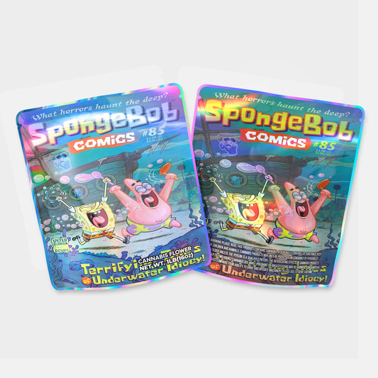 SpongeBob Comics Mylar Bag 16 Oz (1lb)