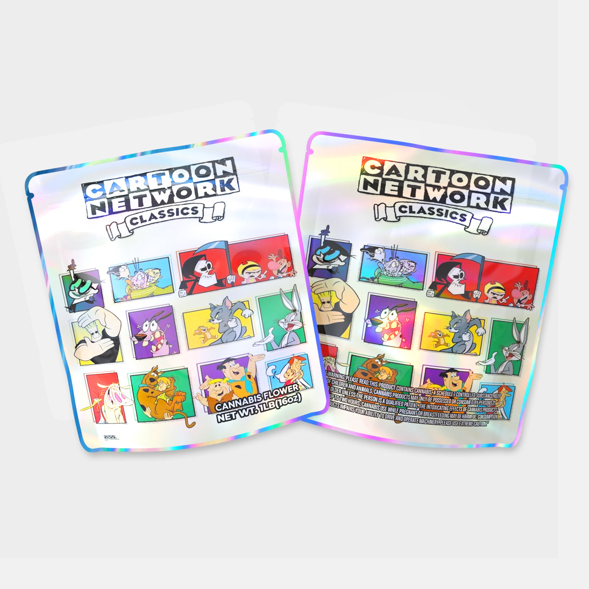 Cartoon Network Classics Mylar Bag 16 Oz (1lb)