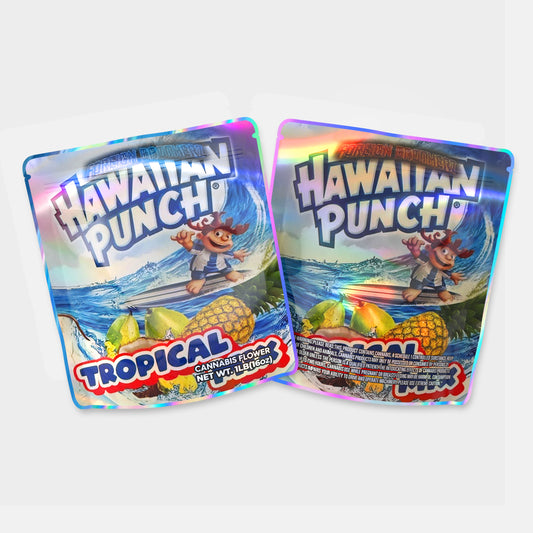 Hawaiian Punch Tropical Mylar Bag 16 Oz (1lb)