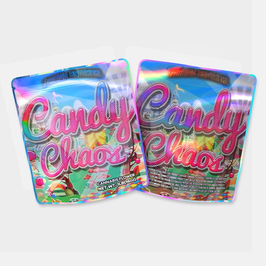 Candy Chaos Mylar Bag 16 Oz (1lb)