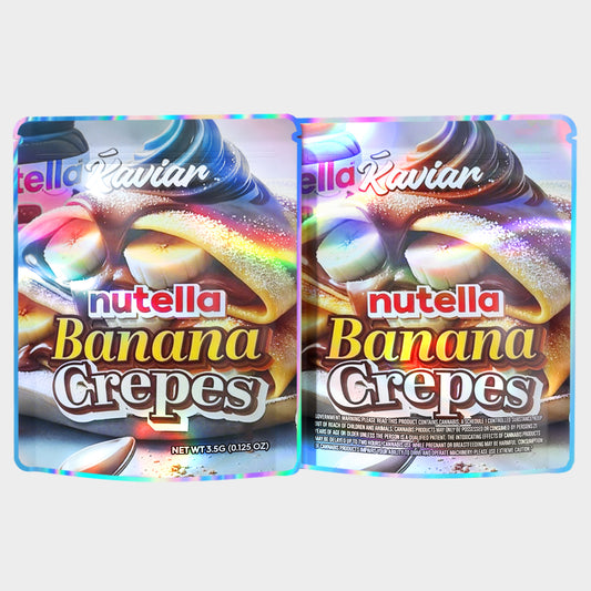Kaviar Nutella Banana Crepes 3.5G Mylar Bags