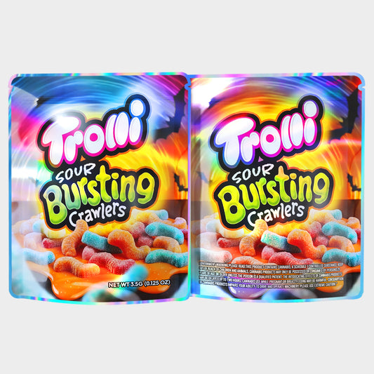 Trolli Sour Bursting Crawlers 3.5G Mylar Bags