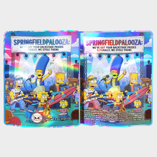 Spring Field Palooza 3.5G Mylar Bags