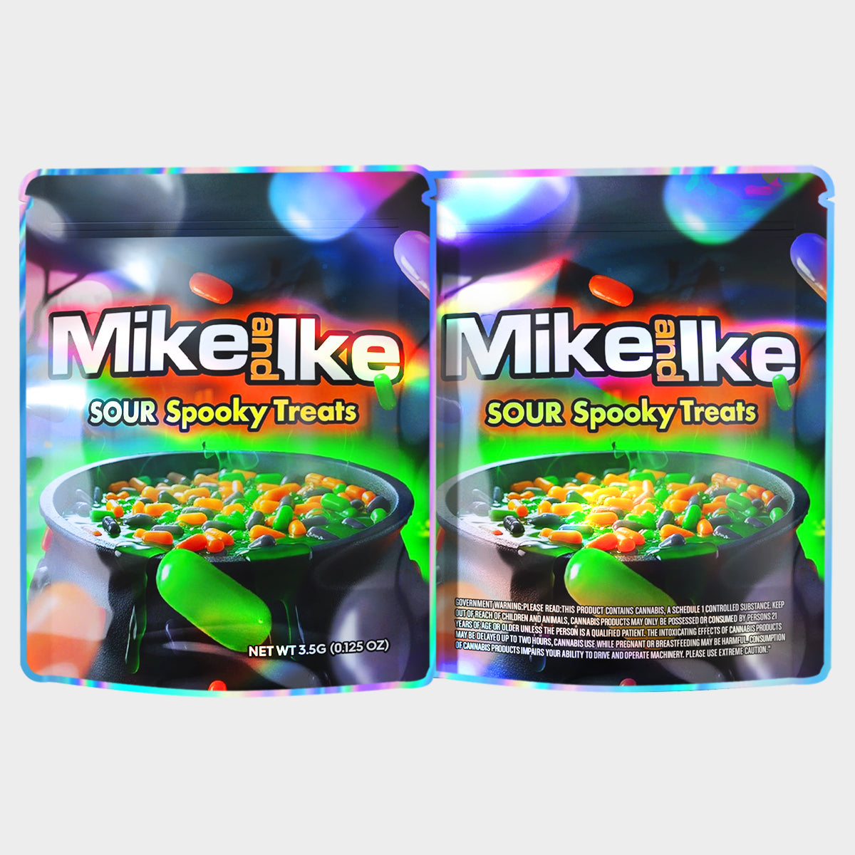 Milk Pueike Sour Spooky Treats 3.5G Mylar Bags