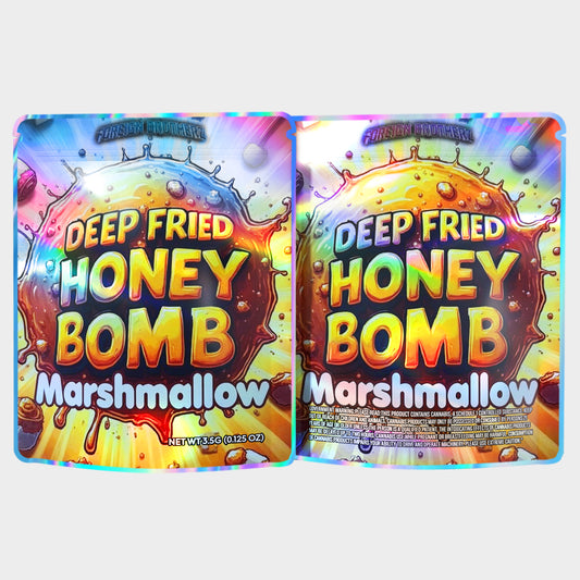 Deep Fried Honey Bomb Marshmallow 3.5G Mylar Bags