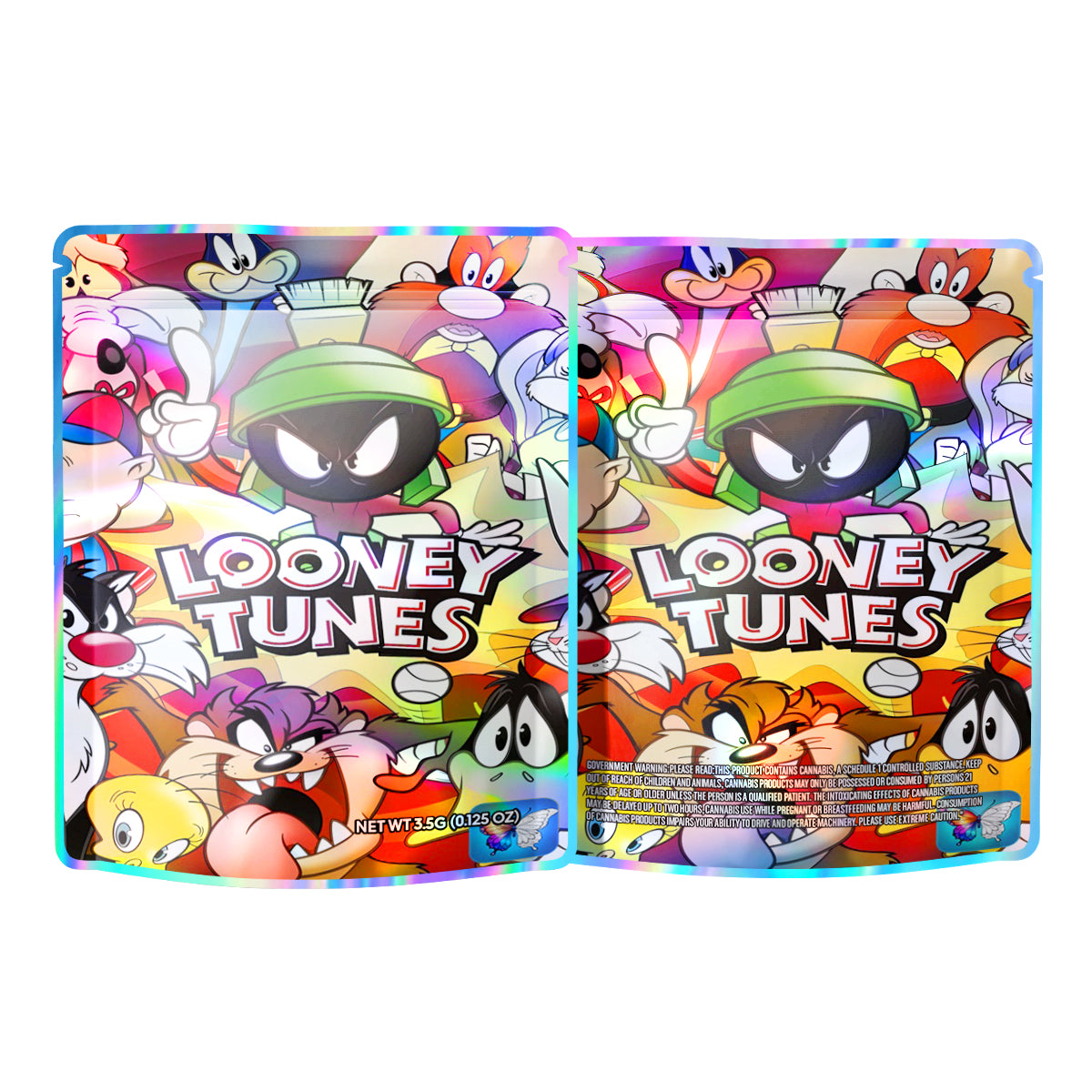 Looney Tunes 3.5G Mylar Bags