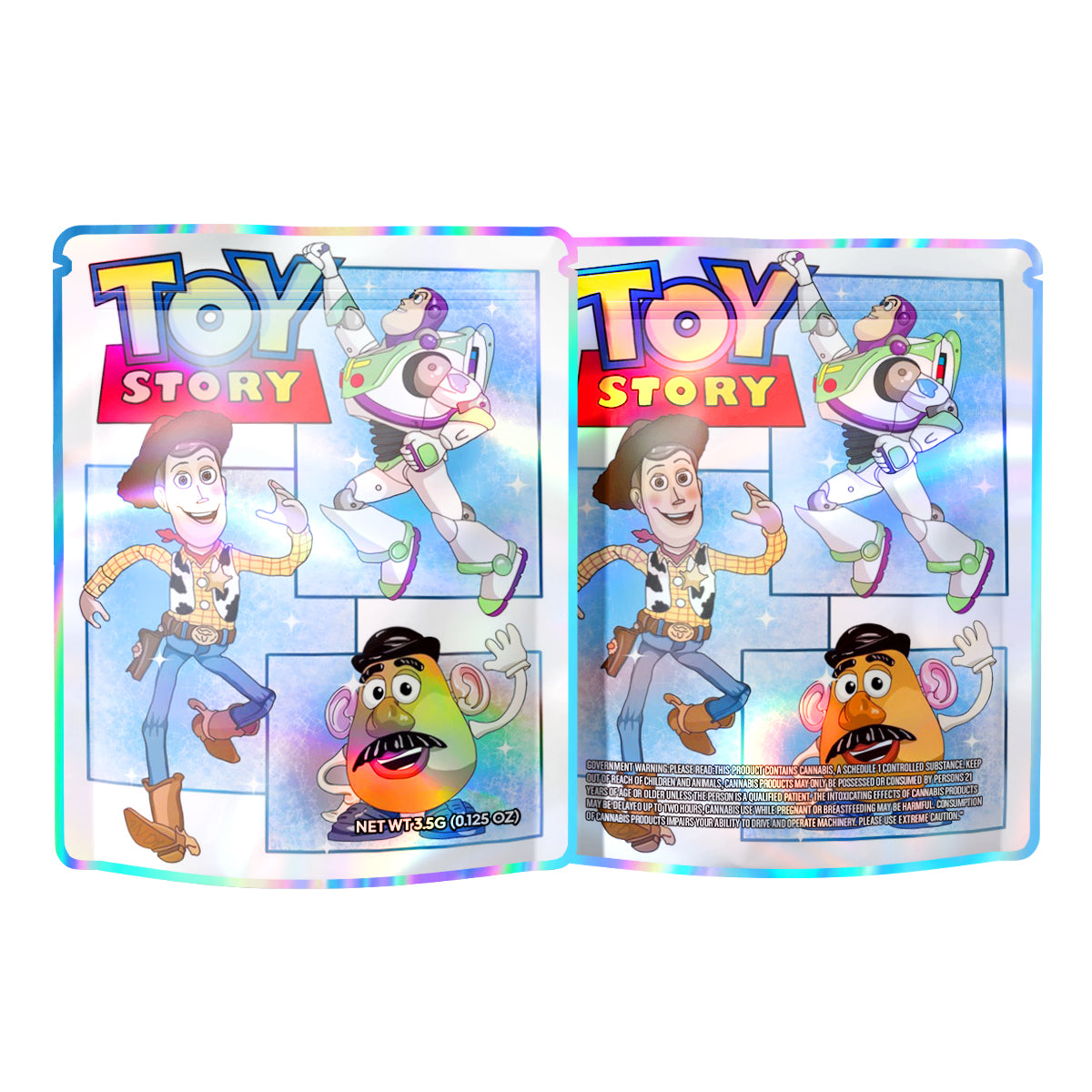 Toy Story 3.5G Mylar Bags