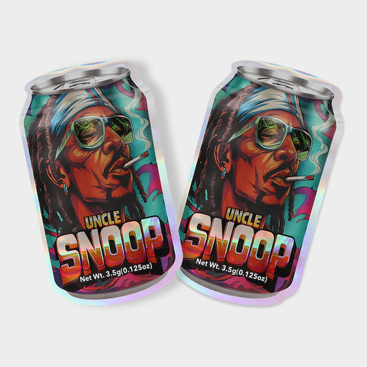 Uncle Snoop 3.5G Mylar Bags