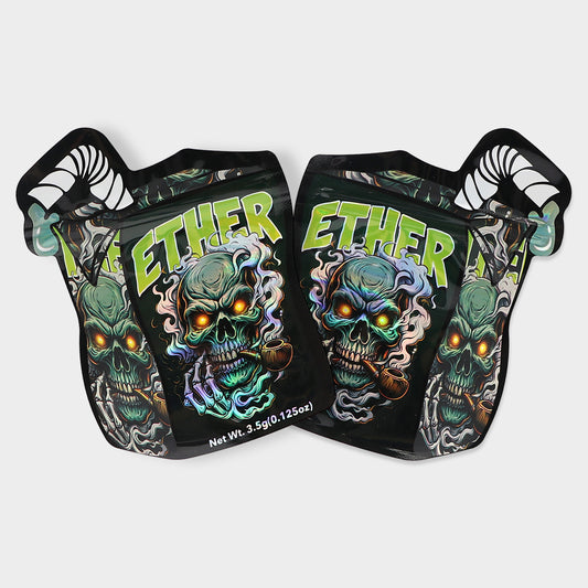 Ether 3.5G Mylar Bags