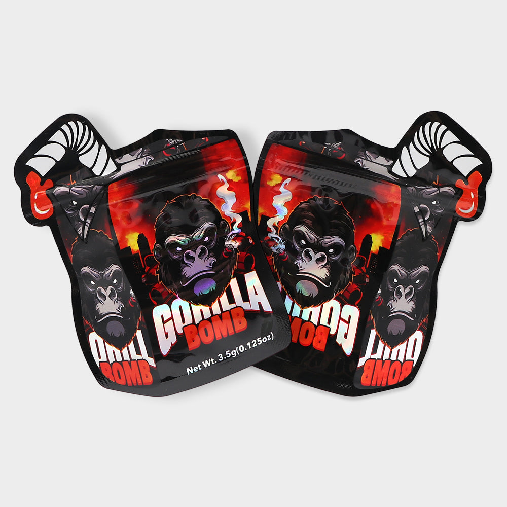 Gorilla Bomb 3.5G Mylar Bags