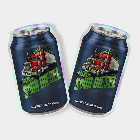 Sour Diesel 3.5G Mylar Bags