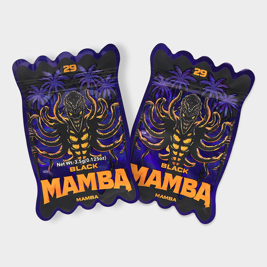 Black Mamba 29 3.5G Mylar Bags