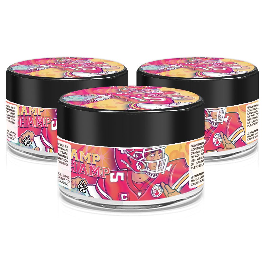 2oz Jars with Stickers (Jars included)