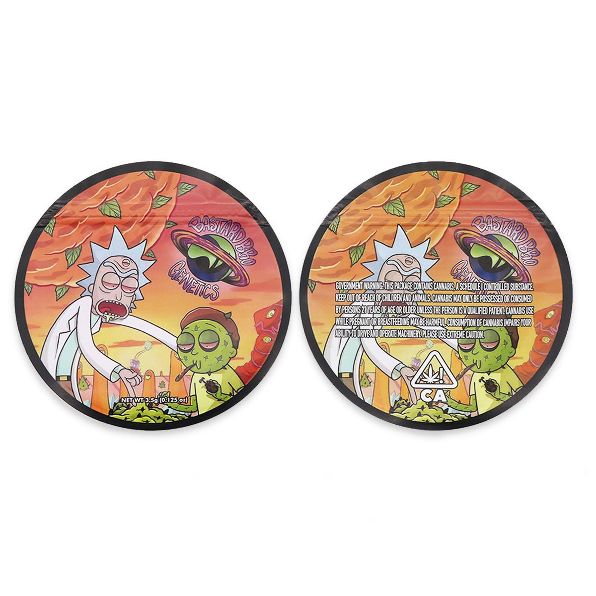 BASTARD BBO SFX Mylar Bags 3.5 Grams