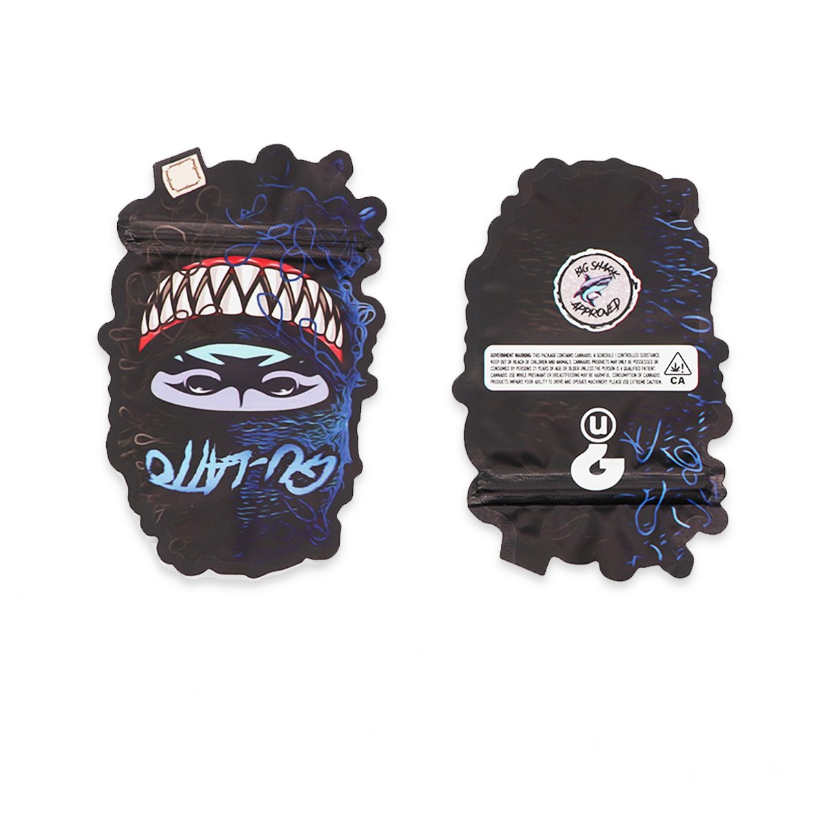 Big Shark SFX Mylar Bags 3.5 Grams