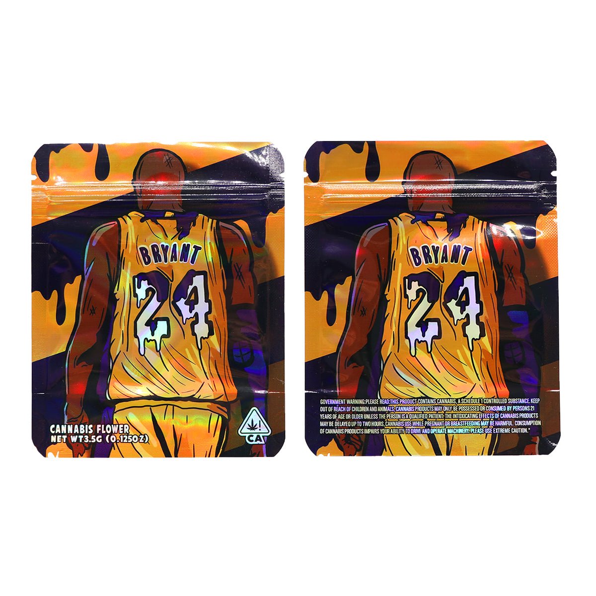 Bryant 3.5g Mylar Bags