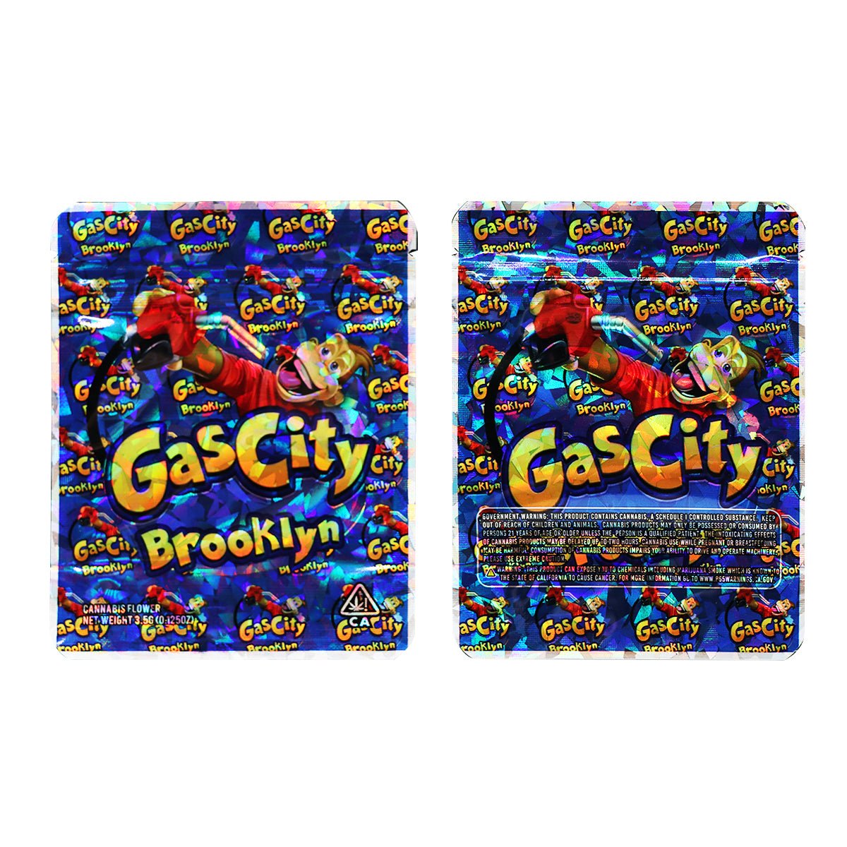 CasCity 3.5g Mylar Bag
