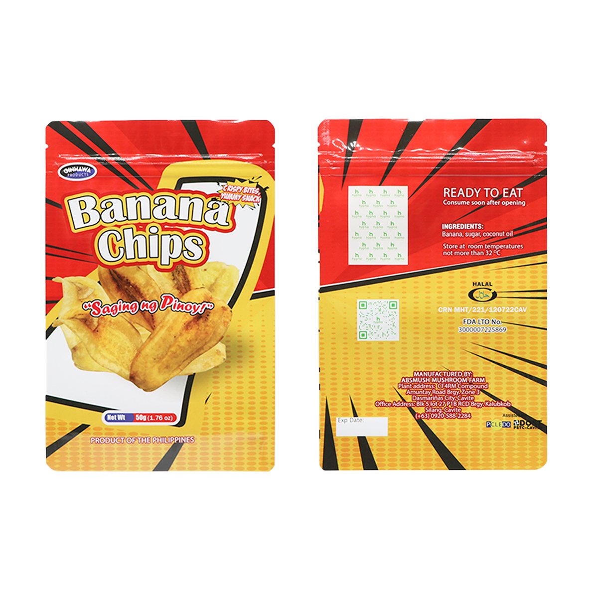 Custom 14g (1/2 Ounce) Mylar Sticker Bags