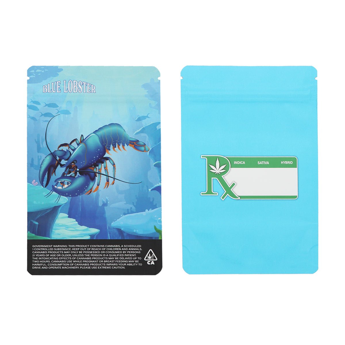 Custom 28g (1 Ounce) Mylar Sticker Bags