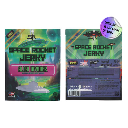 Custom 3.5g (1/8 Ounce) Mylar Sticker Bags