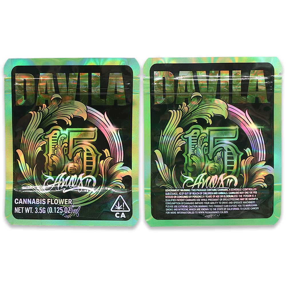 Davila Mylar Bags 3.5 Gram